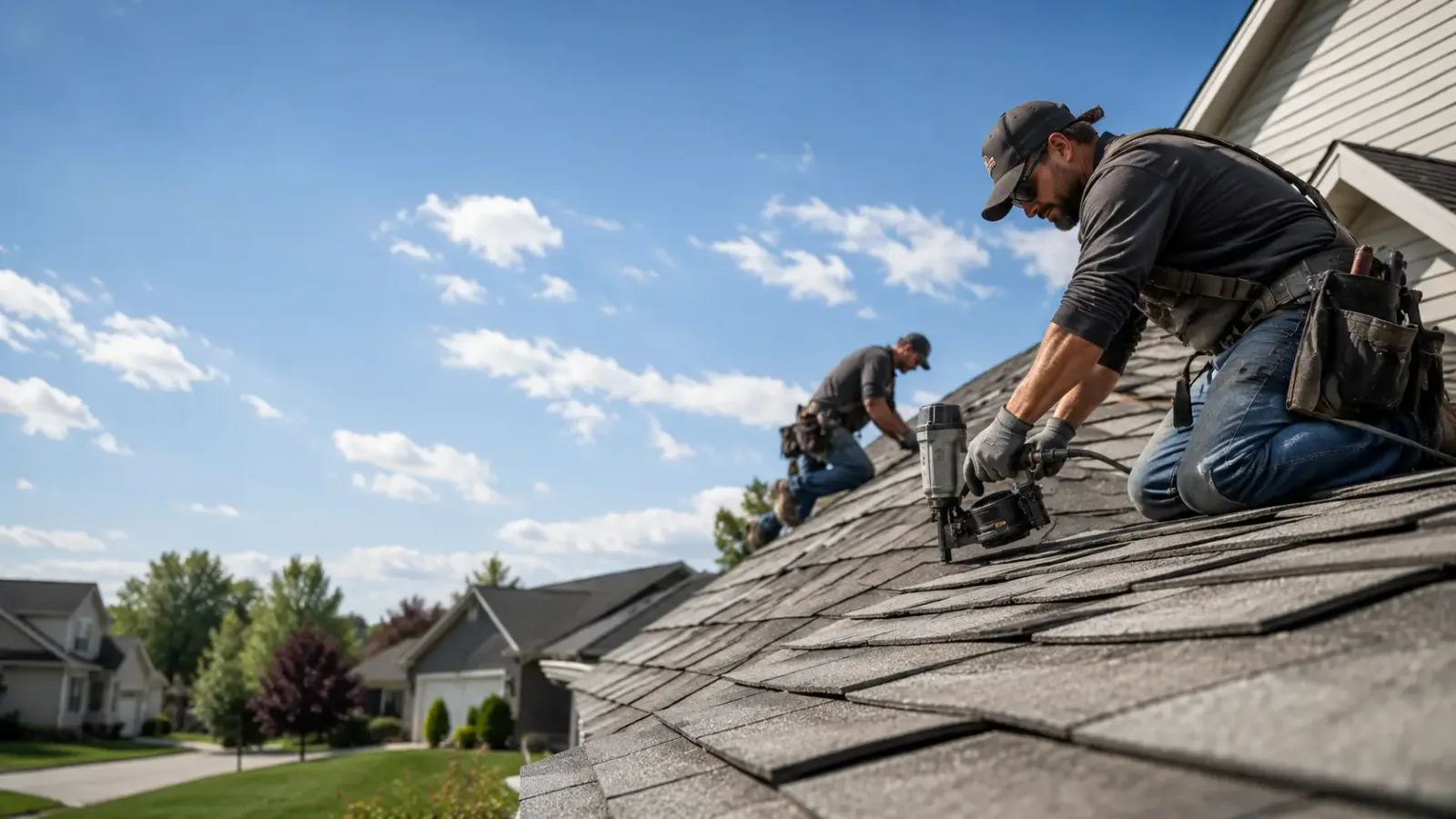 Storm Damage Roof Repair in Burlington, IL near me